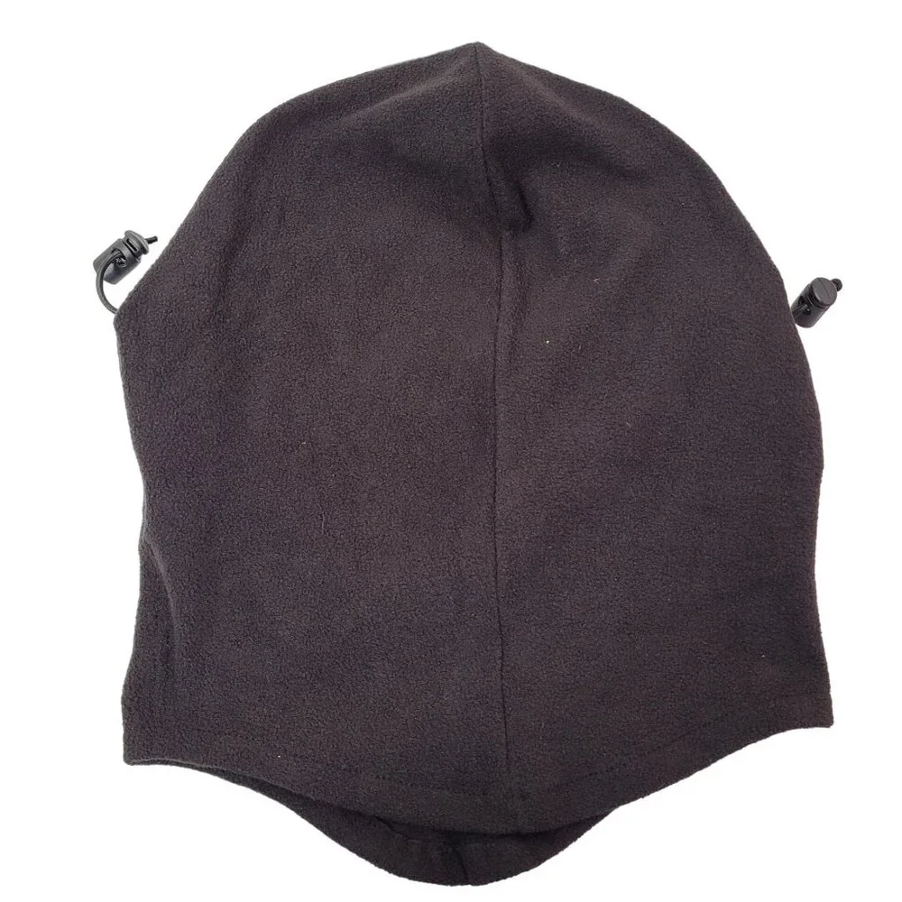 Tek Gear Men's 4-In-1 Hood, Neck Warmer Gaiter Hood One Size Black